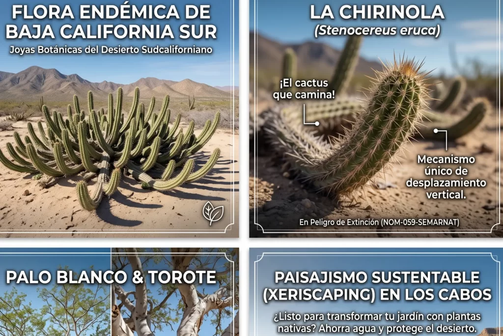 Guía de Flora Endémica de Baja California Sur: Especies Únicas del Desierto