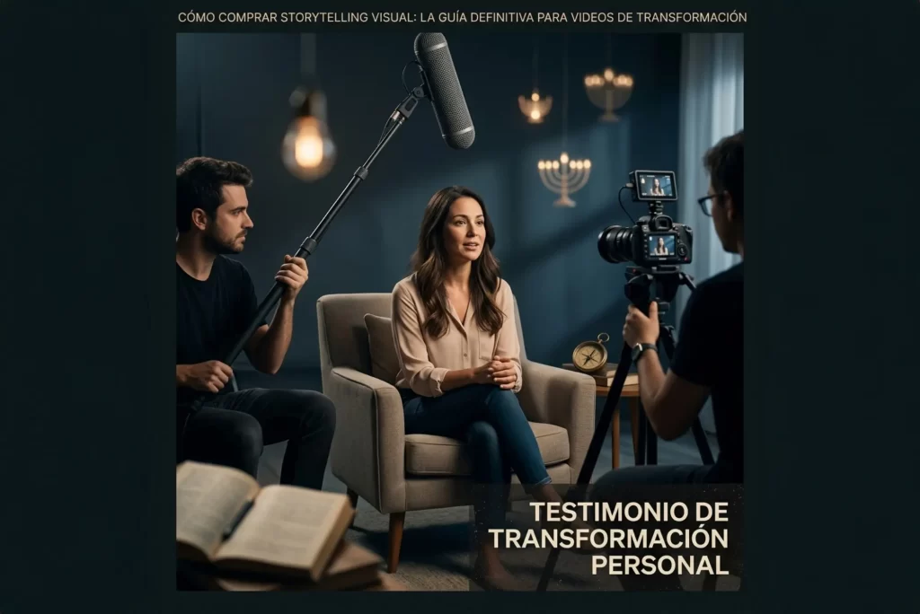 El Arte de Comprar Storytelling Visual: Cómo Comunicar Historias de Transformación Personal a través del Video